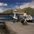 Motorbike Corran ferry
